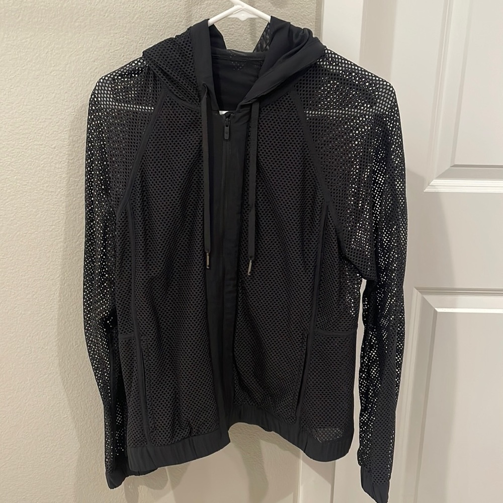 Lululemon Mesh zip Hoodie